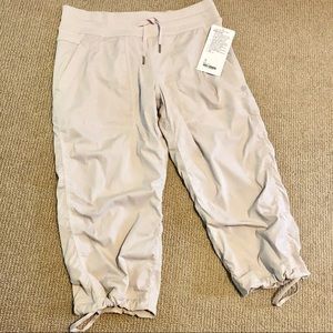 NWT Lululemon 🍋 Studio Crop Pants Dune  Sz 8